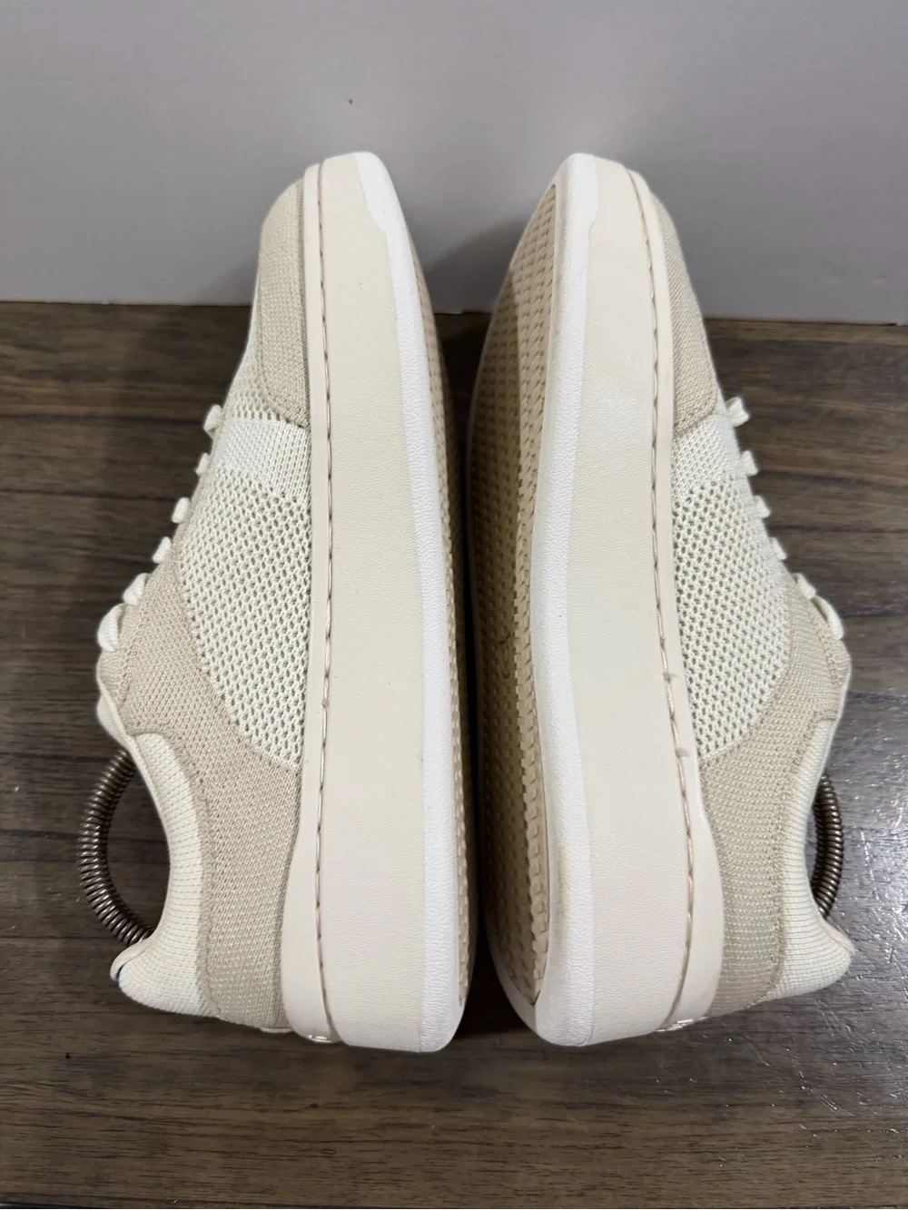 Rothy’s The Court Sand Dune Knit Sneakers Women’s Size W8
